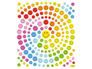 Smileys #2 with glitter stickers - Stickers