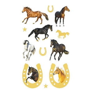 Horses with gold - Stickers