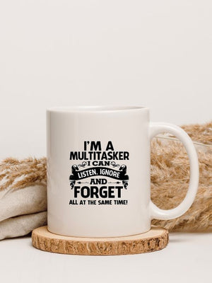 I'm a Multitasker – a fun mug with a twinkle in its eye