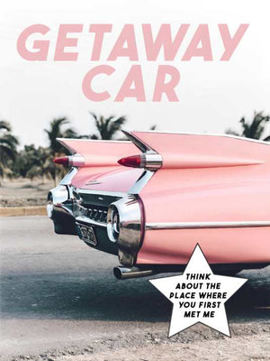 Taylor Swift - Getaway Car Retro Vintage Print