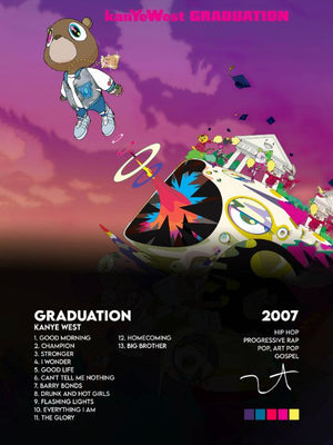 Kanye West - Graduation - Poster