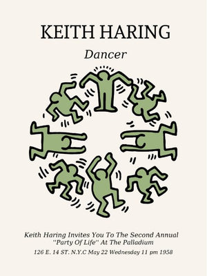 Keith Haring - Green Dancer