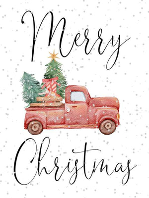 Merry xmas truck - Poster