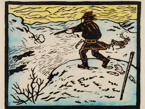 Wolf, Sami, Reindeer - John Savio