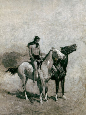 Frederic Remington - The fire eater