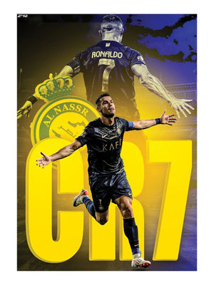 Ronaldo CR 7 - Poster by Zeyad