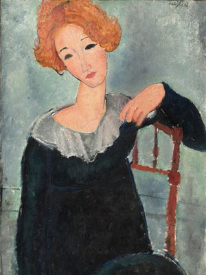 Woman with Red Hair by Amedeo Modigliani