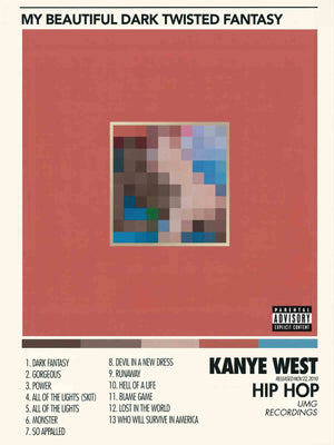 «My Beautiful Dark Twisted Fantasy» av Kanye West