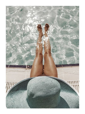 Summer beach hat