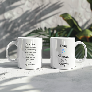Mug for grandfather - with his own name on it