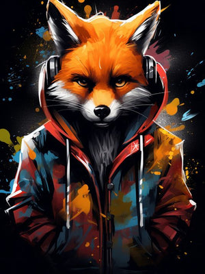 Fox-hættetrøje - Gamingplakat