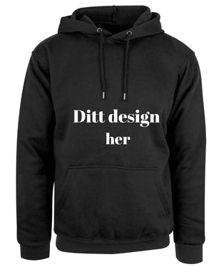 Design din egen hættetrøje – med et billede, en tekst eller et motiv efter eget valg