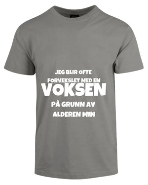 Forvekslet med en voksen - T-shirt