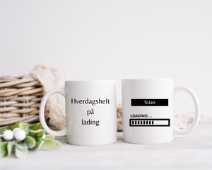 Mug for an everyday hero with his own name