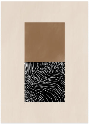 White Wave Art No.1