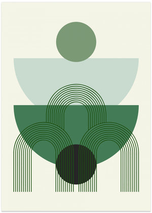 Mid Century In Forest Shades