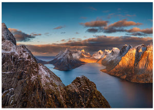 Lofoten warm light