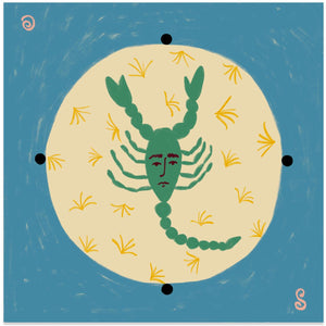 Scorpion With A Human Face