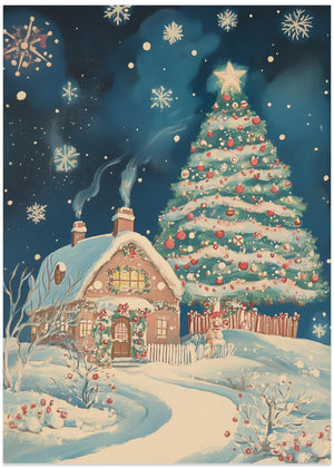 Snow Christmas Town