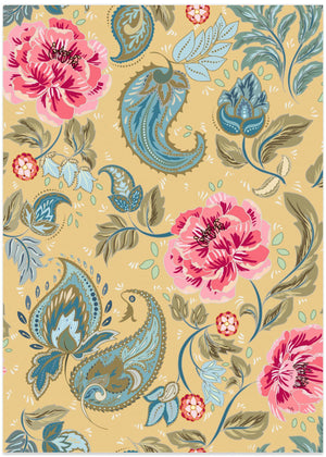 Floral Heritage paisley opulent vintage pattern
