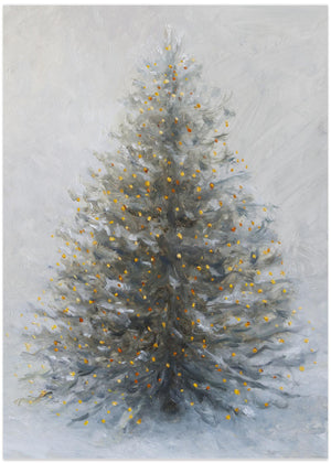 Christmas Tree In Snow