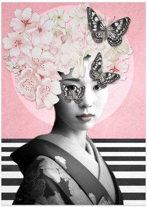 Blossom Butterfly Geisha