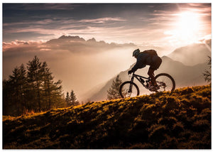 Golden hour biking