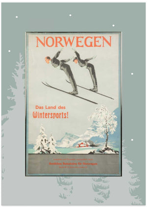 Norwegian Winter Ski Jump