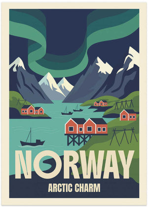 Norway Fjord Northern Lights