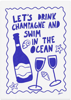 Champagne by the Ocean