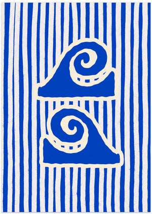 Blue Ocean Waves
