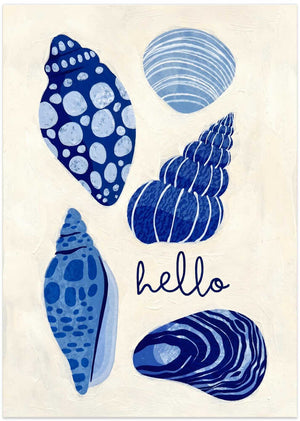 Hello Blue Seashells