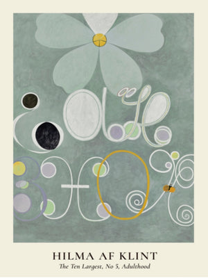 Hilma Af Klint No5 Grøn