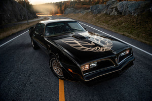 Pontiac Trans AM Firebird car poster - By Kaj Alver