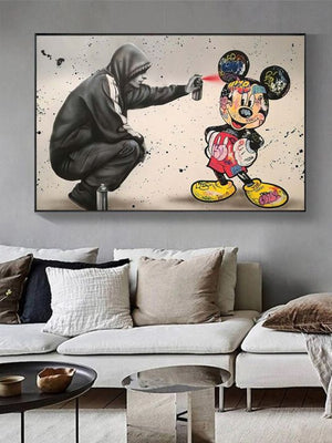 Mickey Mouse Pop Art