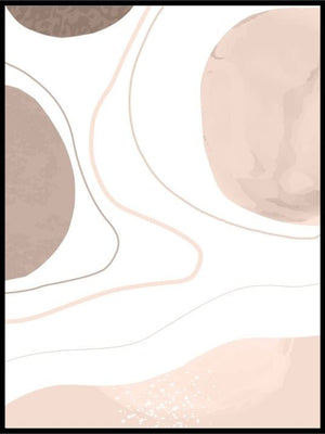 Abstract Circles poster - 02 - Plakatbar.no