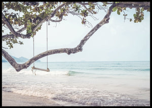 Beach Swing - Poster - Plakatbar.no