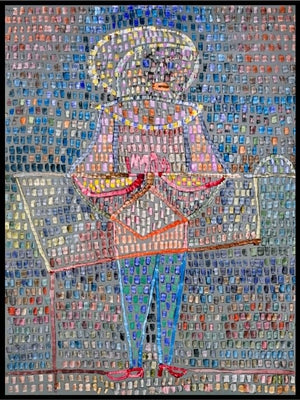 Boy in fancy dress, Paul Klee - Poster - Plakatbar.no