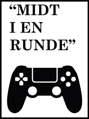 Gamer poster - midt i en runde - Plakatbar.no