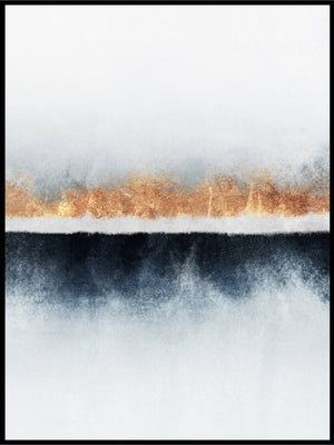 Horizon Abstract Plakat eller Lerret - Plakatbar.no