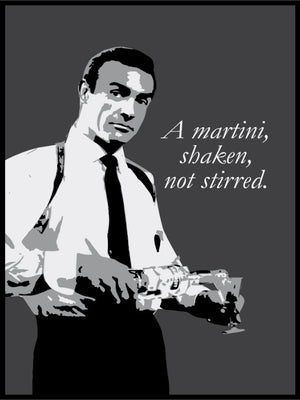 James Bond - Martini - Plakat