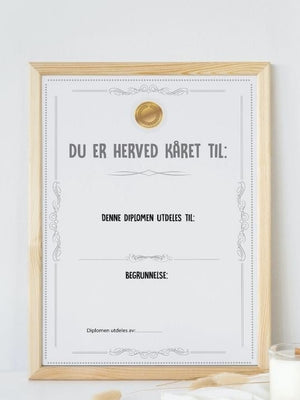 Lag din egen diplom