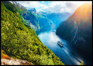 Sunnylvsfjorden - Plakat - Plakatbar.no