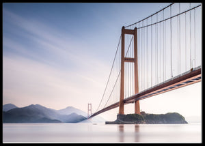 Xihou bridge at moon poster - Plakatbar.no