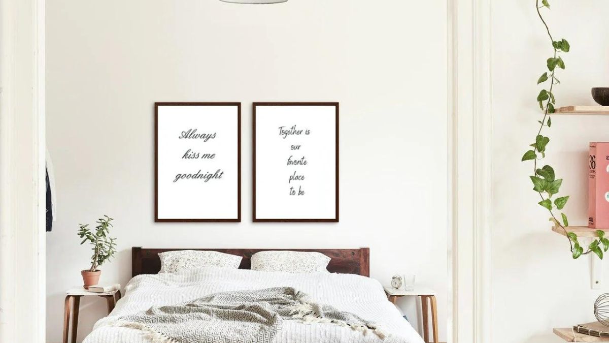 Tips til hvordan du styler soverommet med plakater
