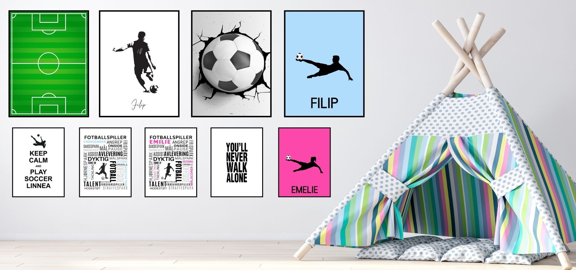 Fotballplakater | Plakatbar.no
