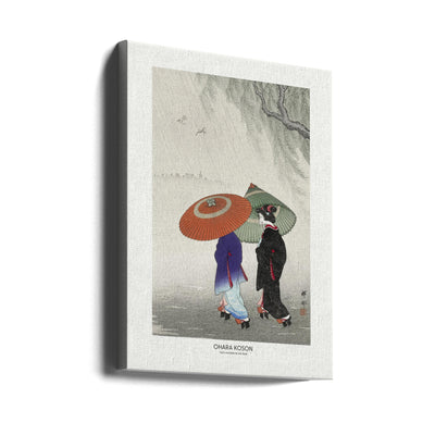 Two Women In The Rain