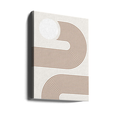 Beige Arc Poster No.2