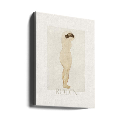 Nude, Standing With Hands On Head