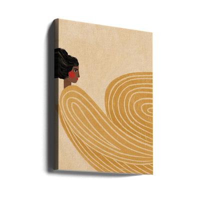 The Woman With the Yellow Stripes